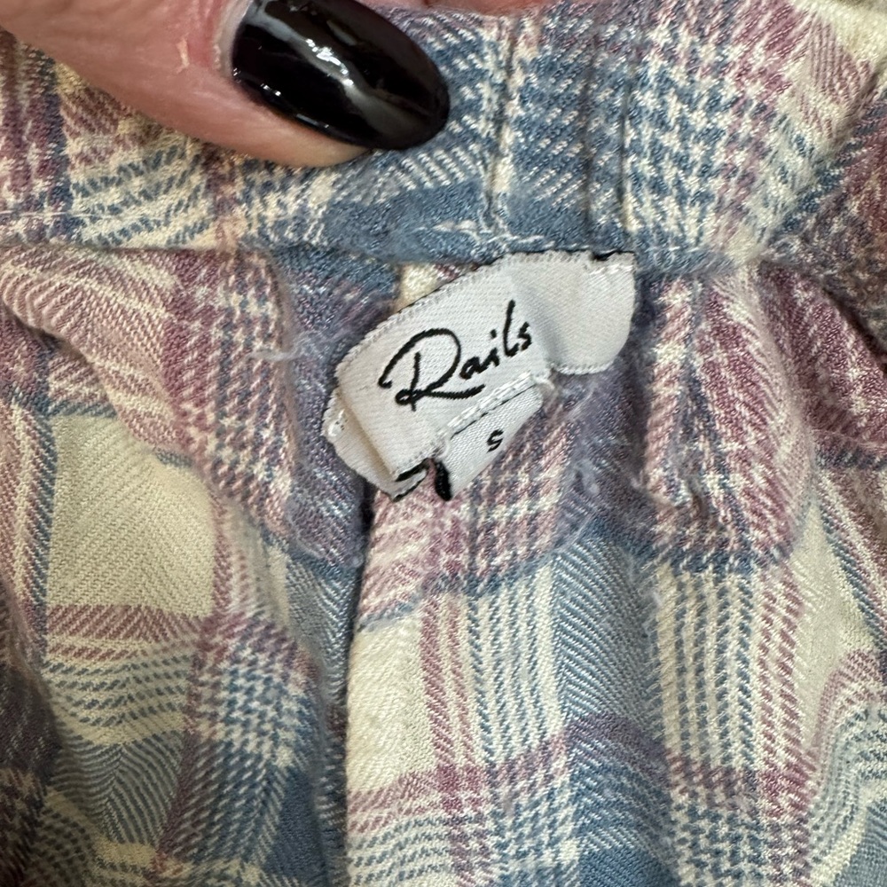Rails Checkered Clara Pajamas size small - Picture 7 of 8